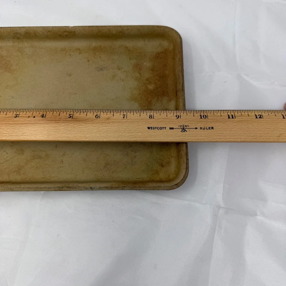 Pampered Chef Family Heritage Small Bar Pan 9x7 Stoneware Toaster Oven